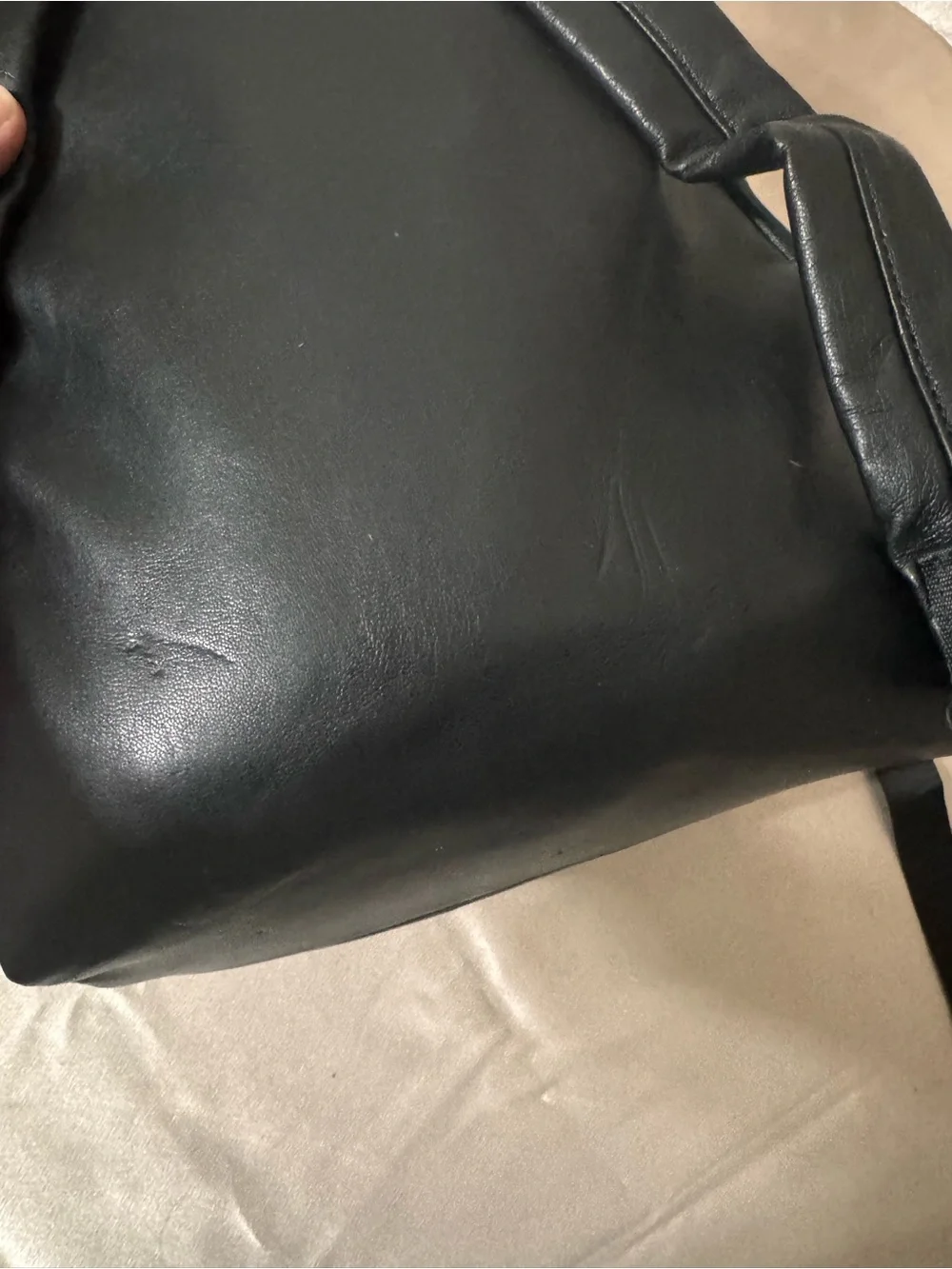 Juicy Couture Black Quilted Backpack with Gold-Tone Accents